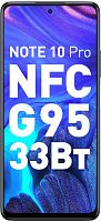 Смартфон Infinix X695C Note 10 Pro 128Gb 8Gb черный моноблок 3G 4G 2Sim 6.95" 1080x2460 Android 11 64Mpix 802.11 a/b/g/n/ac NFC GPS GSM900/1800 GSM1900 TouchSc FM microSD max2048Gb