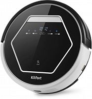 Пылесос-робот Kitfort КТ-553 15Вт черный/белый
