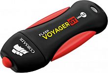 Флеш Диск Corsair 32Gb Voyager GT CMFVYGT3C-32GB USB3.0 черный/красный