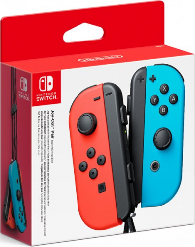 Беспроводной контроллер Nintendo Joy-Con красный/синий для: Nintendo Switch фото 4