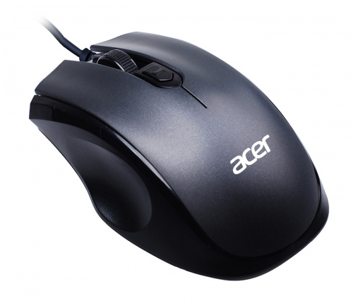 Мышь Acer OMW020 черный оптическая (1600dpi) USB (3but) фото 2