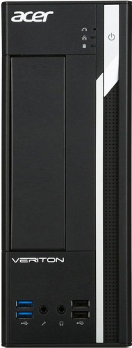 ПК Acer Veriton X2640G USFF P G4500 (3.5)/4Gb/500Gb 7.2k/HDG530/Windows 10 Professional/GbitEth/220W/клавиатура/мышь/черный фото 2