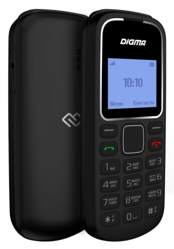 Мобильный телефон Digma Linx A105 2G 32Mb черный моноблок 1Sim 1.44" 98x68 GSM900/1800 фото 4