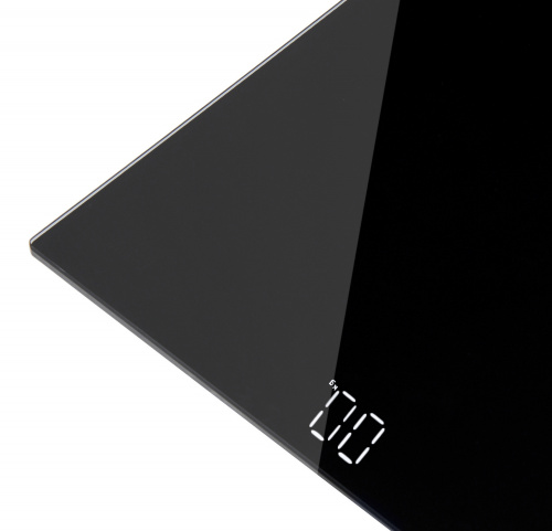 Весы напольные электронные Hyundai H-BS03327 макс.180кг черный фото 2