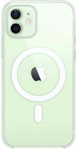 Чехол (клип-кейс) Apple для Apple iPhone 12/12 Pro Clear Case with MagSafe прозрачный (MHLM3ZE/A) фото 2