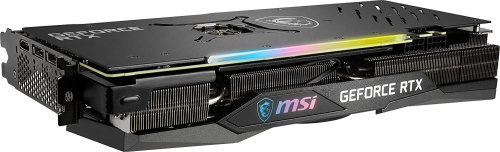 Видеокарта MSI PCI-E 4.0 RTX 3060 GAMING Z TRIO 12G NVIDIA GeForce RTX 3060 12288Mb 192 GDDR6 1867/15000 HDMIx1 DPx3 HDCP Ret фото 2