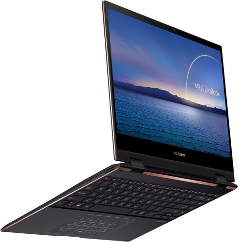 Трансформер Asus ZenBook Flip S UX371EA-HL152T Core i5 1135G7 8Gb SSD512Gb Intel Iris Xe graphics 13.3" OLED Touch UHD (3840x2160) Windows 10 black WiFi BT Cam фото 9