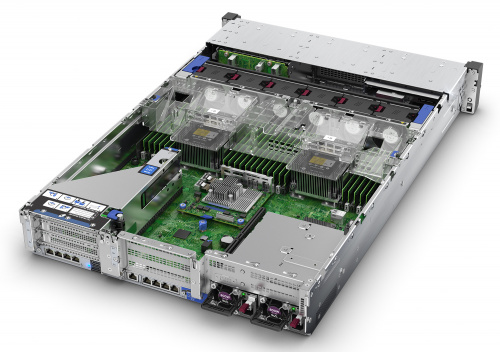 Сервер HPE ProLiant DL380 Gen10 1x6234 1x32Gb x8 2.5" S100i 10G 2P 1x800W (P24847-B21) фото 2