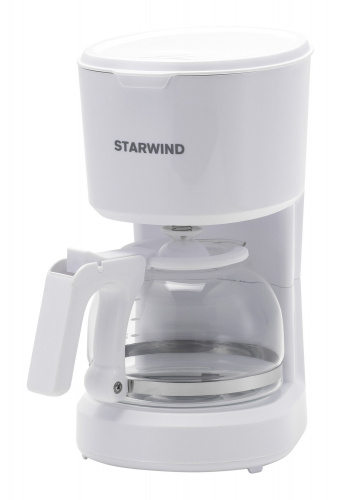 Кофеварка капельная Starwind STD0611 600Вт белый фото 8