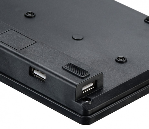 Клавиатура Оклик 520M2U черный/черный USB slim Multimedia фото 8