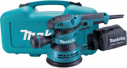 Эксцентриковая шлифмашина Makita BO5041K 300Вт D125 фото 2