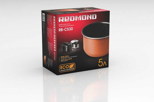 Чаша Redmond RB-C530 5л. для мультиварок коричневый фото 3