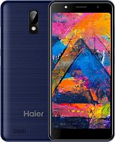 Смартфон Haier A2 8Gb 1Gb синий моноблок 3G 2Sim 5" 480x960 Android Go 5Mpix 802.11 b/g/n GPS GSM900/1800 GSM1900 TouchSc MP3 FM A-GPS microSD max32Gb