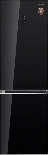 Холодильник Weissgauff WRK 2000 BGNF DC Inverter 2-хкамерн. черное стекло