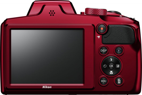 Фотоаппарат Nikon CoolPix B600 красный 16Mpix Zoom60x 3" 1080p SDXC CMOS 1x2.3 IS opt 1minF VF HDMI/WiFi/EN-EL12 фото 8