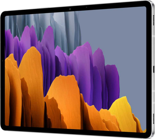 Планшет Samsung Galaxy Tab S7 SM-T870 Snapdragon 865 Plus (3.1) 8C RAM6Gb ROM128Gb 11" WQXGA 2560x1600 Android 10.0 серебристый 13Mpix 8Mpix BT WiFi Touch microSD 1Tb 8000mAh фото 5