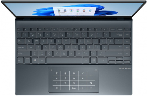 Ноутбук Asus Zenbook 13 OLED UX325EA-KG649W Core i5 1135G7 16Gb SSD512Gb Intel Iris Xe graphics 13.3" OLED FHD (1920x1080) Windows 11 Home grey WiFi BT Cam Bag фото 5
