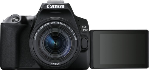 Цифровой зеркальный фотоаппарат Canon EOS 250D Kit 18-55 IS STM Black фото 3