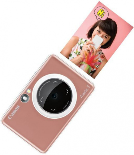 Фотоаппарат Canon Zoemini S розовый 8Mpix microSDXC 30minF/Li-Ion фото 7