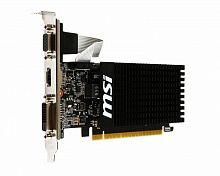 Видеокарта MSI PCI-E GT 710 1GD3H LP NVIDIA GeForce GT 710 1024Mb 64 DDR3 954/1600 DVIx1 HDMIx1 CRTx1 HDCP Ret low profile