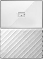 Жесткий диск WD Original USB 3.0 1Tb WDBBEX0010BWT-EEUE My Passport 2.5" белый