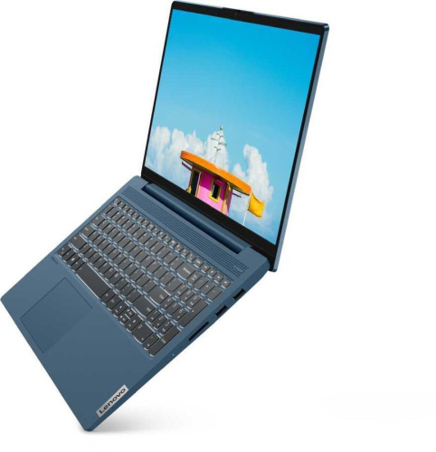 Ноутбук Lenovo IdeaPad IP5 15ARE05 Ryzen 5 4500U/8Gb/SSD256Gb/AMD Radeon/15.6"/IPS/FHD (1920x1080)/noOS/blue/WiFi/BT/Cam фото 3