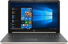 Ноутбук HP 15-da0076ur Core i3 7020U/4Gb/500Gb/Intel HD Graphics 620/15.6"/SVA/HD (1366x768)/Windows 10/gold/WiFi/BT/Cam