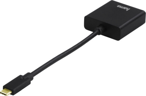 Адаптер Hama 00135727 USB Type-C (m) VGA (f) 0.1м черный фото 5
