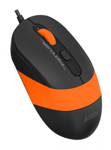 Мышь A4Tech Fstyler FM10 черный/оранжевый оптическая (1600dpi) USB (4but) фото 5