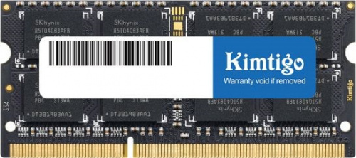 Память DDR3L 8Gb 1600MHz Kimtigo KMTS8GF581600 RTL PC4-21300 CL11 SO-DIMM 260-pin 1.35В single rank фото 2