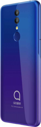 Смартфон Alcatel 5053K 3 (2019) 64Gb 4Gb синий моноблок 3G 4G 2Sim 5.94" 720x1560 Android 8.1 13Mpix 802.11 b/g/n NFC GPS GSM900/1800 GSM1900 MP3 FM A-GPS microSD max128Gb фото 5