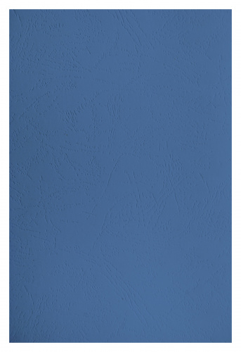 Обложки для переплёта Silwerhof A4 230г/м2 синий (100шт) (1449337) фото 4