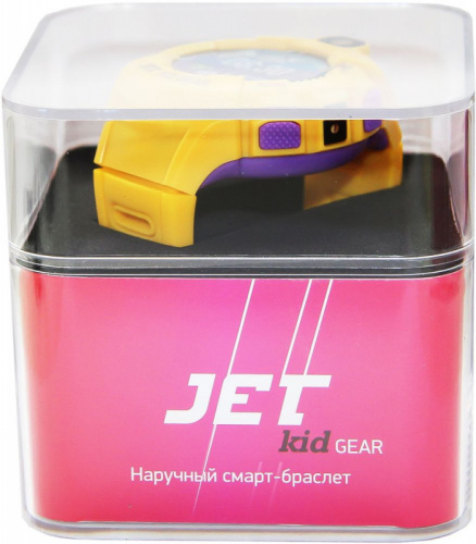 Смарт-часы Jet Kid Gear 50мм 1.44" TFT фиолетовый (GEAR YELLOW+PURPLE) фото 6