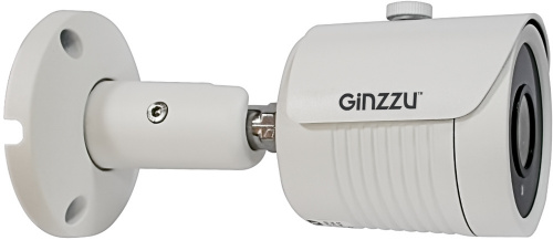 Видеокамера IP Ginzzu HIB-2032S 3.6-3.6мм цветная корп.:белый фото 3