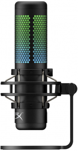 Микрофон проводной HyperX QuadCast S 3м черный фото 5