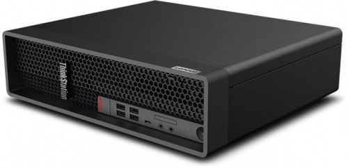 ПК Lenovo ThinkStation P340 SFF i5 10400 (2.9) 8Gb SSD256Gb UHDG 630 DVDRW CR Windows 10 Professional 64 GbitEth 310W клавиатура мышь черный фото 6