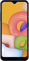 Смартфон Samsung SM-M015F Galaxy M01 32Gb 3Gb черный моноблок 3G 4G 2Sim 5.7" 720x1520 Android 10 13Mpix 802.11 b/g/n GPS GSM900/1800 GSM1900 TouchSc MP3 FM microSD max512Gb