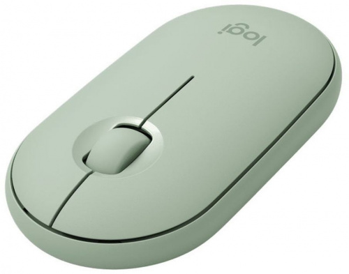 Мышь Logitech Pebble M350 зеленый оптическая (1000dpi) silent беспроводная BT/Radio USB для ноутбука (2but) фото 12