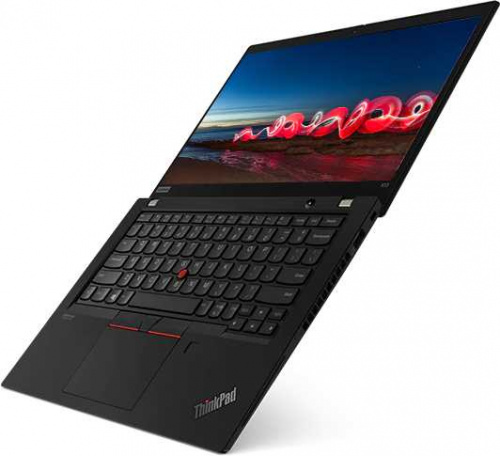 Ноутбук Lenovo ThinkPad X13 G1 T Core i5 10210U 8Gb SSD512Gb Intel UHD Graphics 13.3" IPS FHD (1920x1080) Windows 10 Professional 64 black WiFi BT Cam фото 5