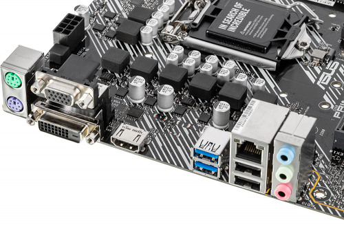 Материнская плата Asus PRIME H410M-A Soc-1200 Intel H410 2xDDR4 mATX AC`97 8ch(7.1) GbLAN+VGA+DVI+HDMI фото 11