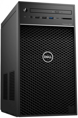 ПК Dell Precision 3630 MT i7 8700 (3.2)/16Gb/SSD512Gb/P620 2Gb/DVDRW/Linux Ubuntu/GbitEth/460W/клавиатура/мышь/черный фото 2