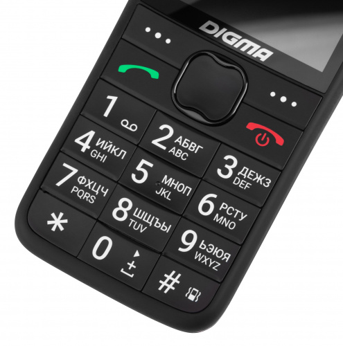 Мобильный телефон Digma S220 Linx 32Mb черный моноблок 2Sim 2.2" 176x220 0.3Mpix GSM900/1800 MP3 FM microSD max32Gb фото 12