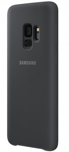 Чехол (клип-кейс) Samsung для Samsung Galaxy S9 Silicone Cover черный (EF-PG960TBEGRU) фото 5