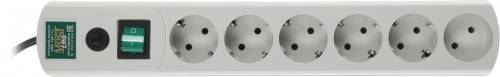 Сетевой фильтр Most LRG 1.6м (6 розеток) белый (пакет ПЭ) фото 4