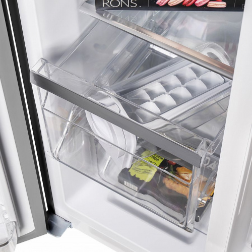 Холодильник Maunfeld MFF177NFB 2-хкамерн. черный глянц. инвертер фото 6