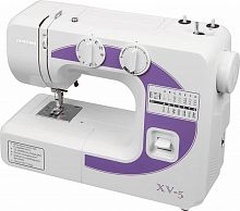 Швейная машина Janome XV-5 белый/фиолетовый