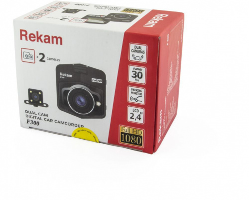 Видеорегистратор Rekam F300 черный 2Mpix 1080x1920 1080p 140гр. GP2248 фото 6