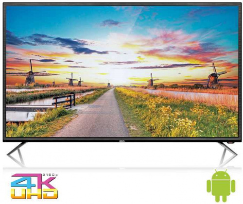 Телевизор LED BBK 65" 65LEX-8127/UTS2C черный/Ultra HD/50Hz/DVB-T2/DVB-C/DVB-S2/USB/WiFi/Smart TV (RUS)