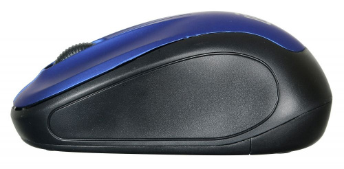 Мышь Оклик 665MW черный/синий оптическая (1600dpi) беспроводная USB для ноутбука (4but) фото 6