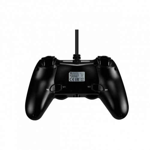 Проводной контроллер Canyon CND-GP5 черный для: PlayStation 4 (K1CNDGP5) фото 2